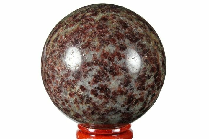 Polished Garnetite (Garnet) Sphere - Madagascar #132090
